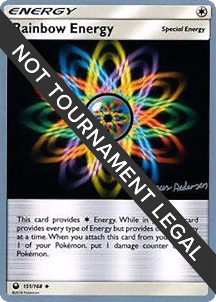 Rainbow Energy - 2018 (Magnus Pedersen) 151/168 Uncommon World Championship Decks Pokémon card