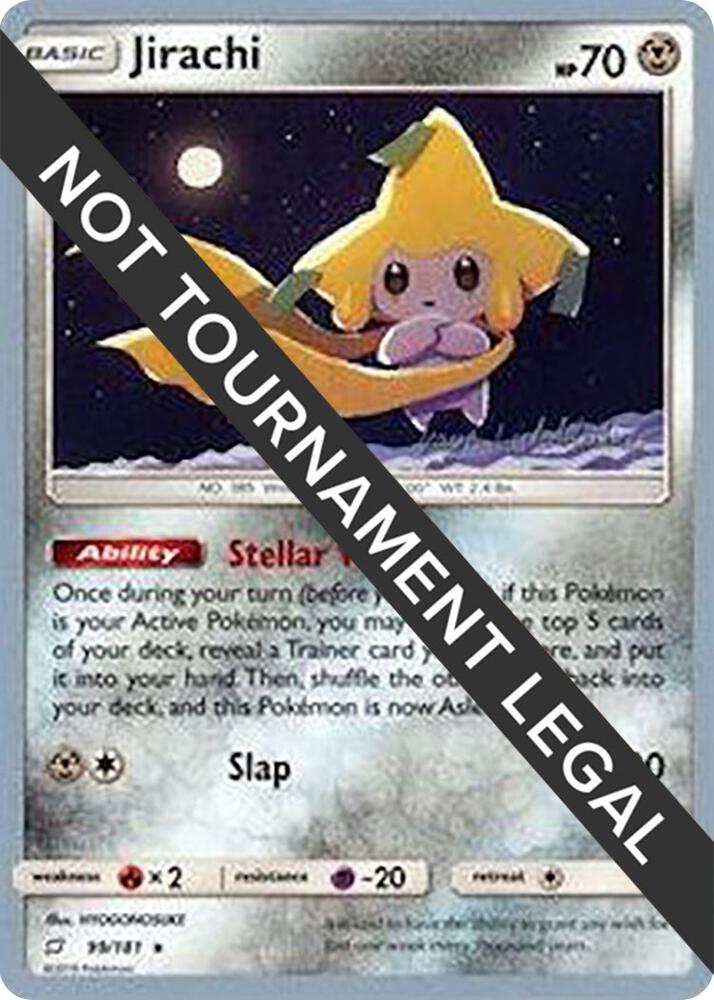 Jirachi - 2019 (Kaya Lichtleitner) 99/181 Rare World Championship Decks Pokémon card