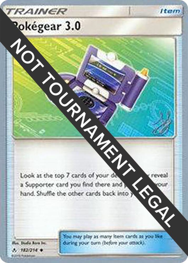Pokegear 3.0 - 2019 (Henry Brand) 182/214 Uncommon World Championship Decks Pokémon card
