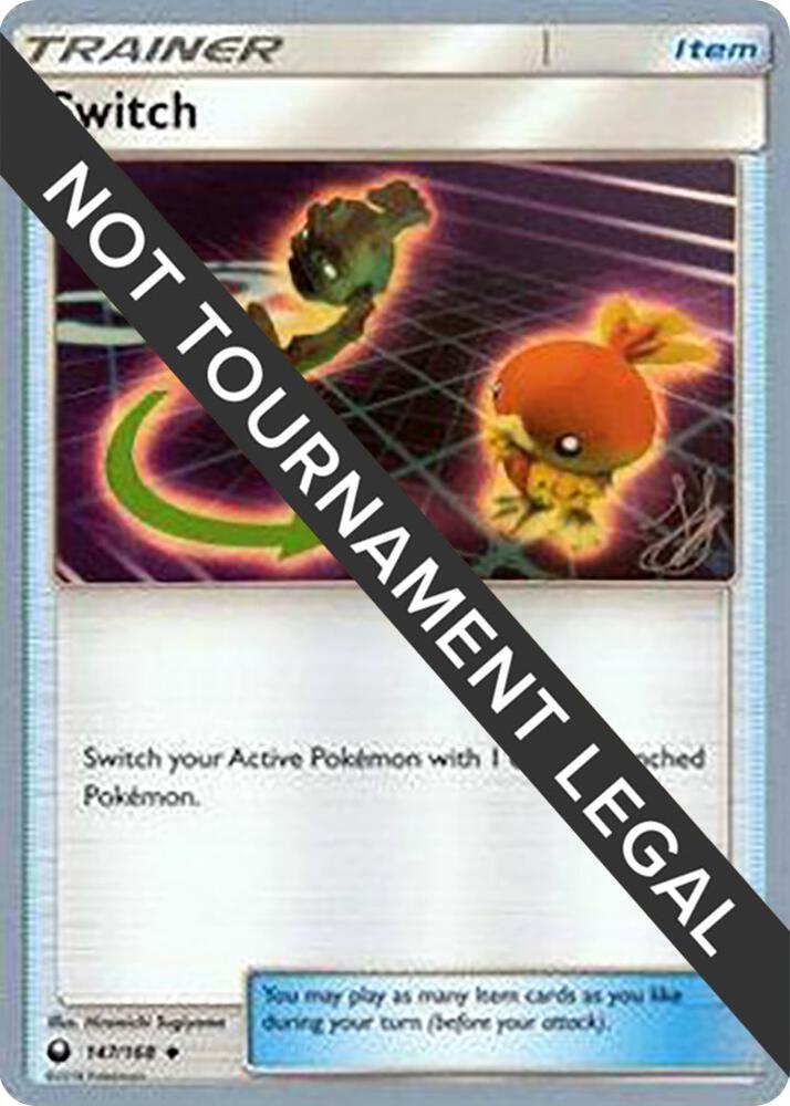 Switch - 2019 (Henry Brand) 147/168 Uncommon World Championship Decks Pokémon card
