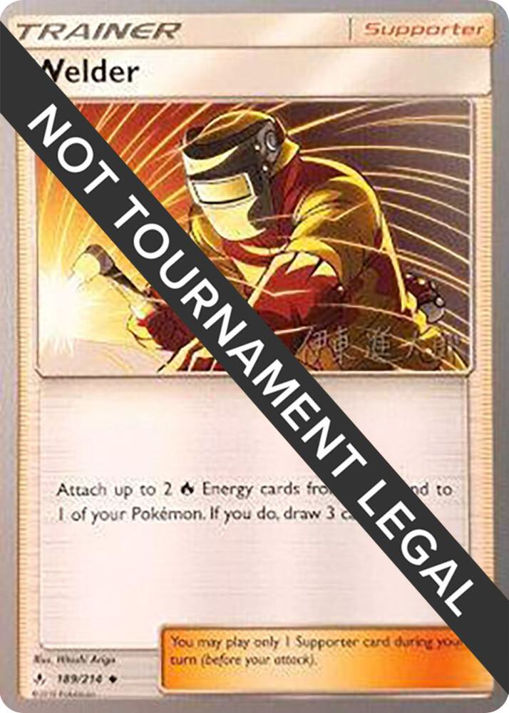 Welder - 2019 (Shintaro Ito) 189/214 Uncommon World Championship Decks Pokémon card