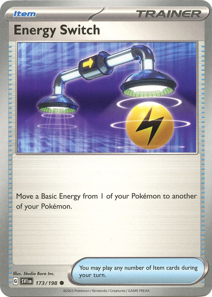 Energy Switch - 173/198 Common SV01: Scarlet & Violet Base Set