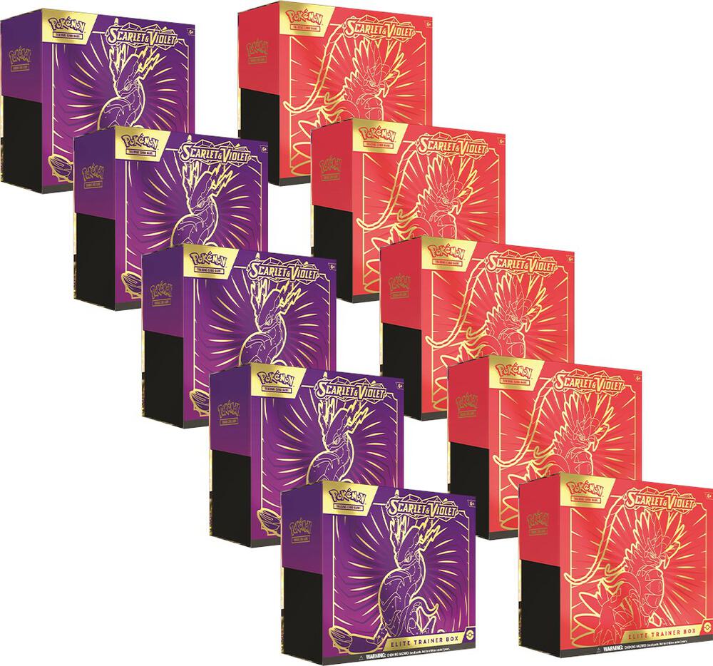 Scarlet & Violet Elite Trainer Box Case Scarlet & Violet Base Set Pokémon card
