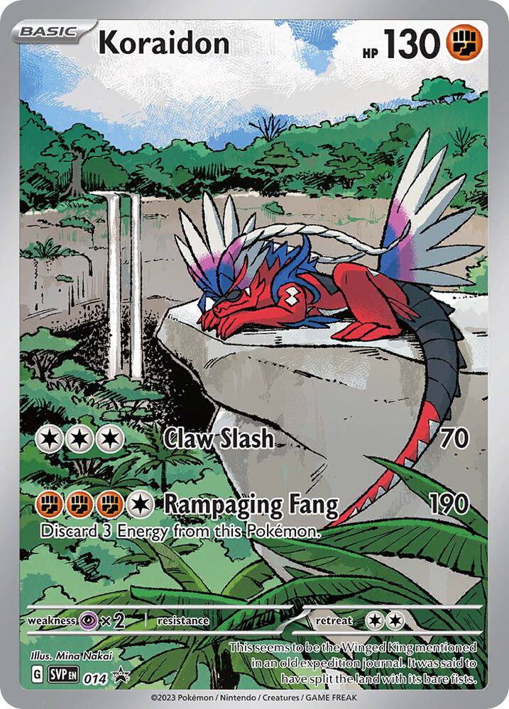 Koraidon - 014 - 014 Promo SV: Scarlet & Violet Promo Cards