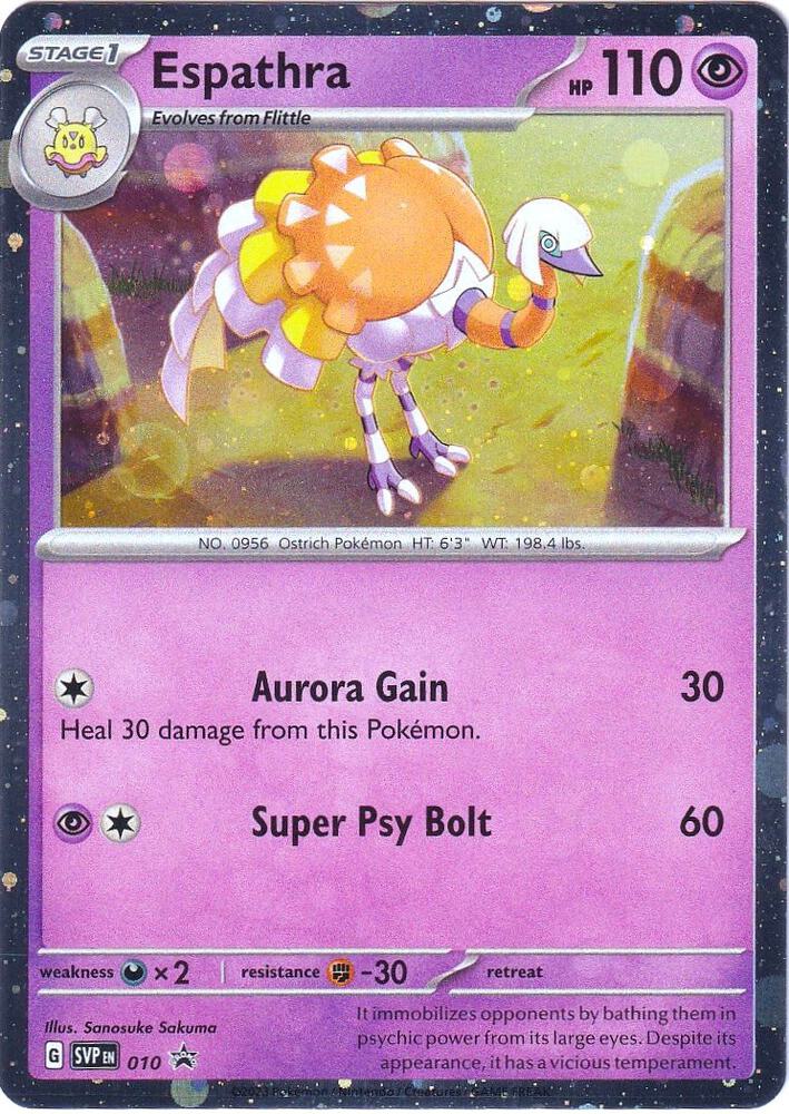 Espathra - 010 - 010 Promo SV: Scarlet & Violet Promo Cards