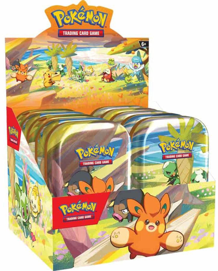 Paldea Friends Mini Tin Display Miscellaneous Cards & Products Pokémon card