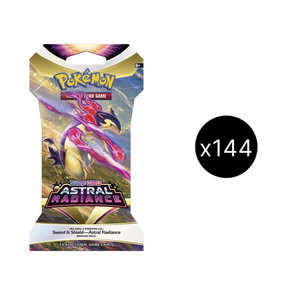 Astral Radiance Sleeved Booster Pack Case - SWSH10: Astral Radiance