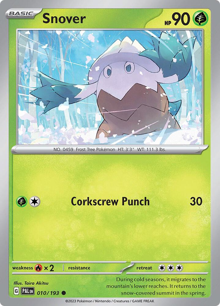Snover - 010/193 Common SV02: Paldea Evolved