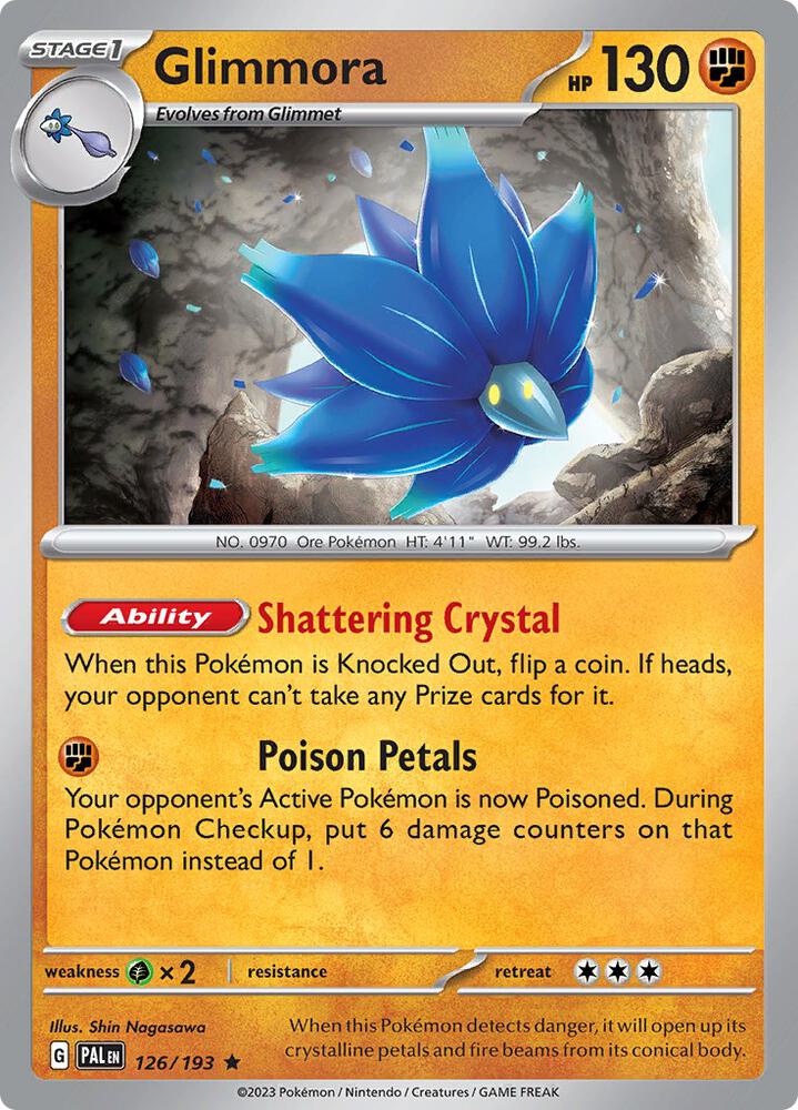 Glimmora - 126/193 Rare SV02: Paldea Evolved