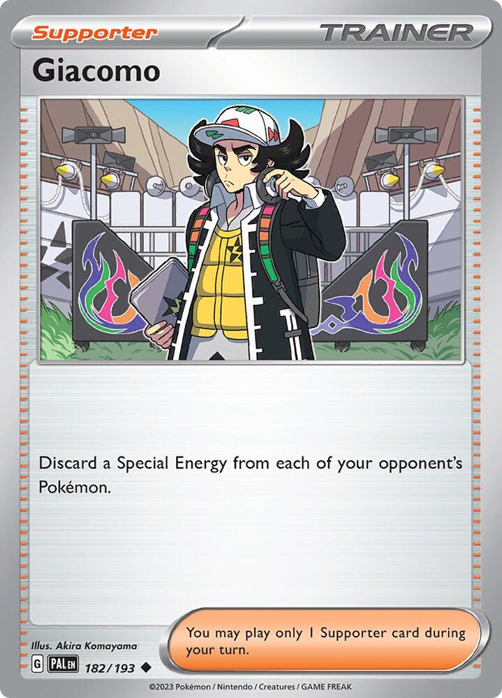 Giacomo - 182/193 Uncommon SV02: Paldea Evolved