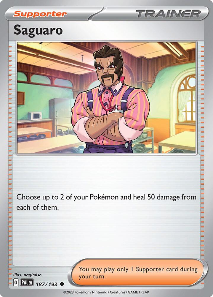 Saguaro - 187/193 Uncommon SV02: Paldea Evolved
