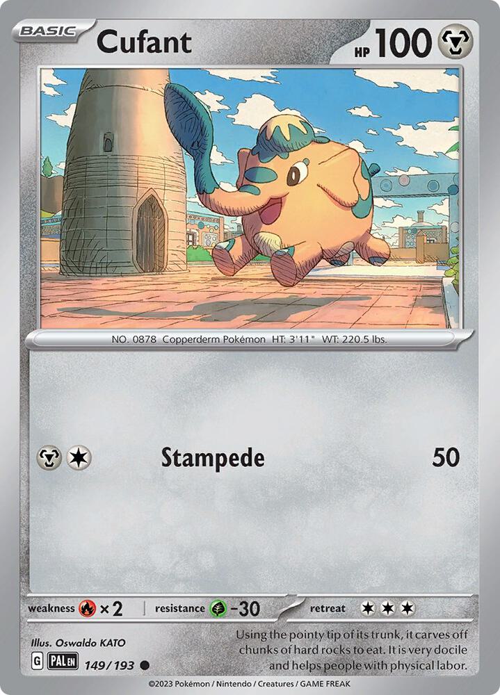 Cufant - 149/193 Common SV02: Paldea Evolved