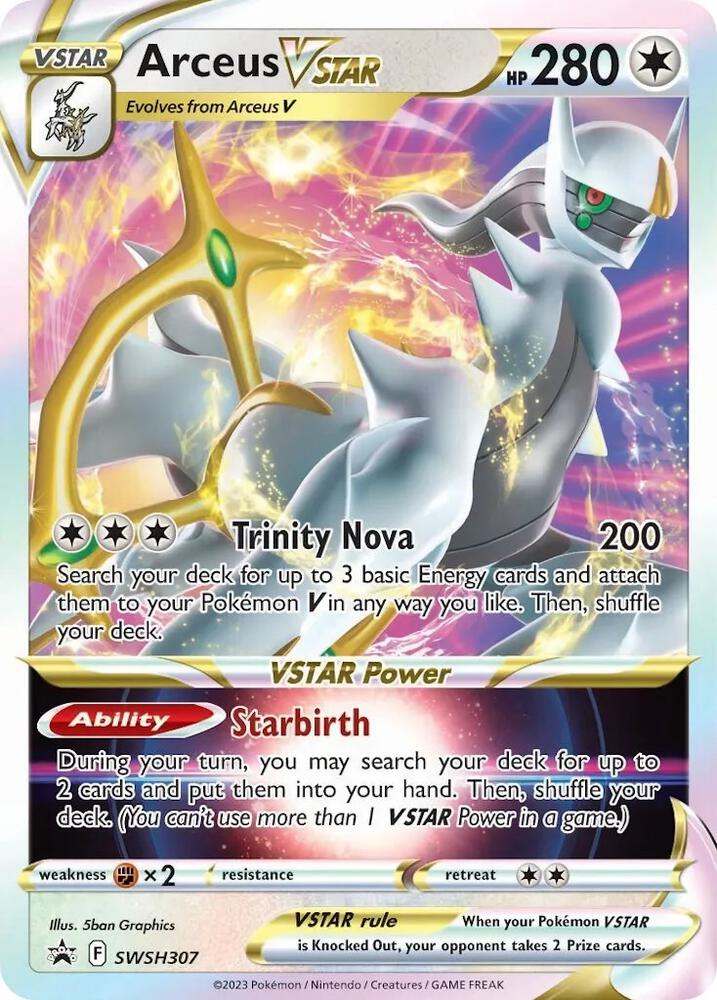 Arceus VSTAR - SWSH307 - SWSH307 Promo SWSH: Sword & Shield Promo Cards