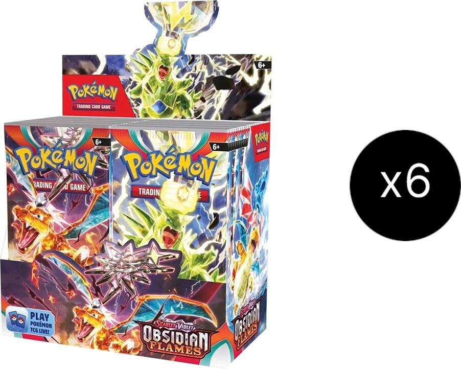 Obsidian Flames Booster Box Case - SV03: Obsidian Flames