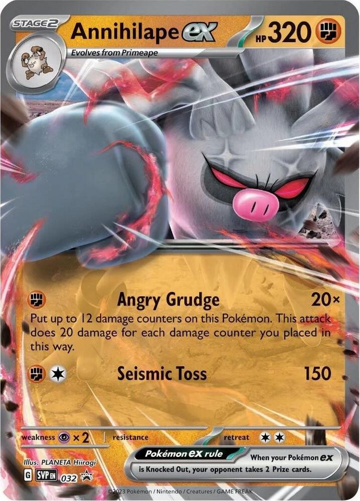 Annihilape ex - 032 - 032 Promo SV: Scarlet & Violet Promo Cards