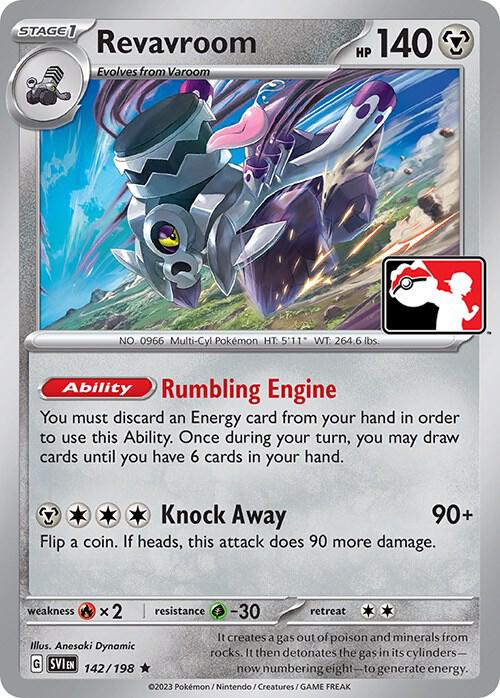 Revavroom - 142/198 142/198 Rare Prize Pack Series Cards Pokémon card