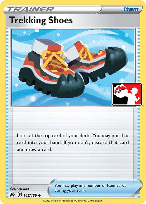 Trekking Shoes - 145/159 Uncommon Prize Pack Series Cards