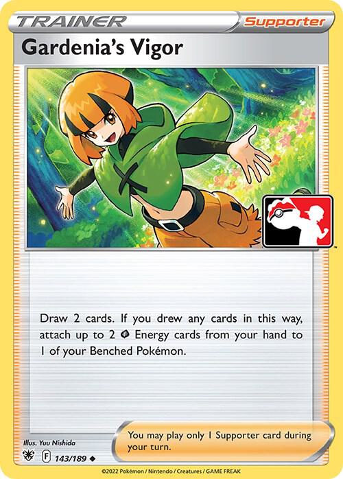 Gardenia's Vigor - 143/189 143/189 Uncommon Prize Pack Series Cards Pokémon card