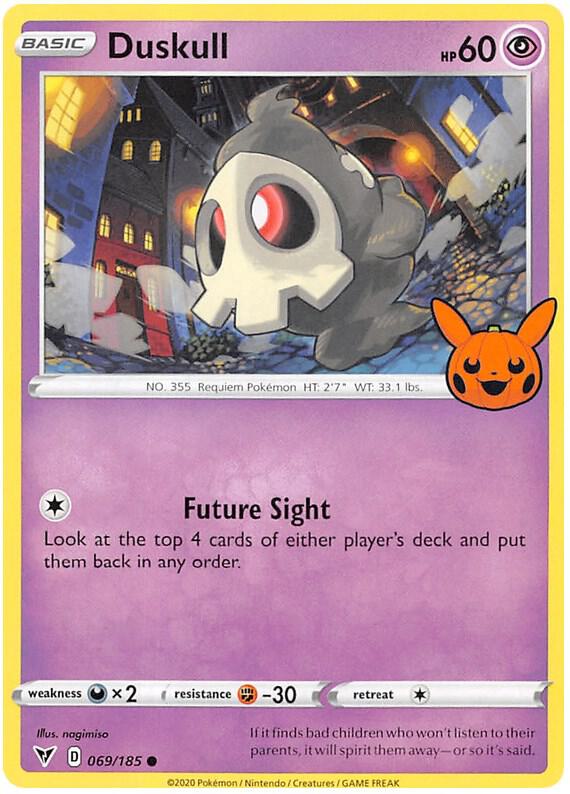 Duskull - 069/185 Common Trick or Trade BOOster Bundle 2023