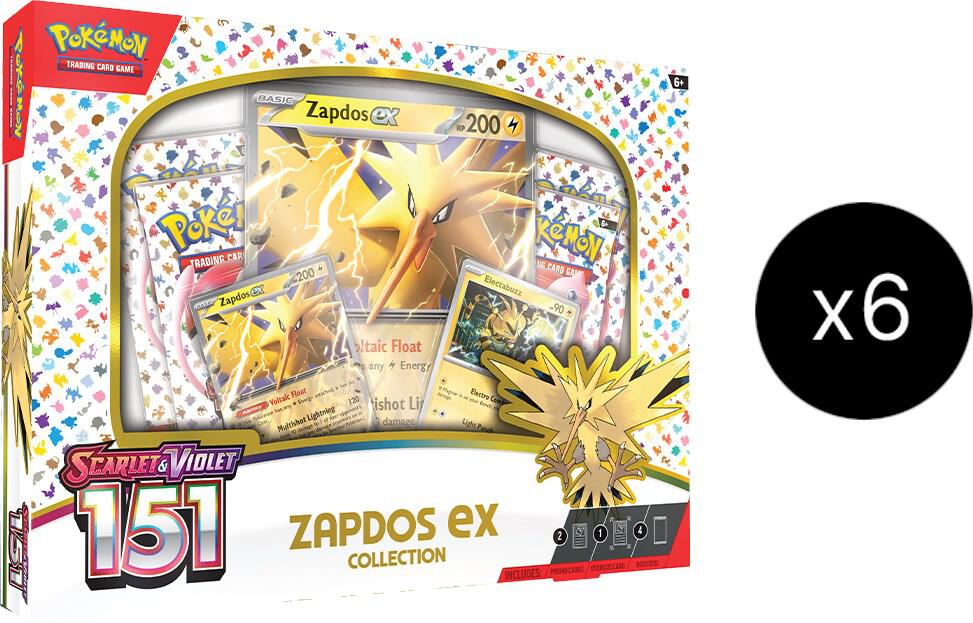 151 Collection Zapdos ex Case Scarlet & Violet 151 Pokémon card