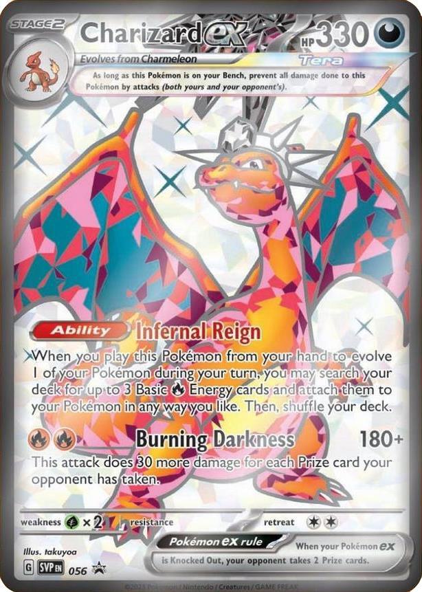 Charizard ex - 056 - 056 Promo SV: Scarlet & Violet Promo Cards