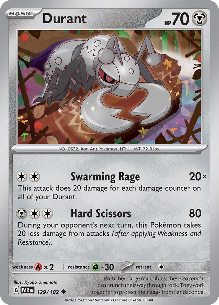 Durant - 129/182 Uncommon SV04: Paradox Rift