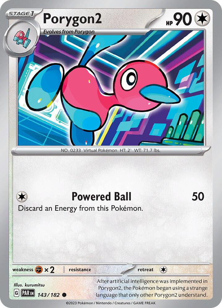 Porygon2 - 143/182 Common SV04: Paradox Rift