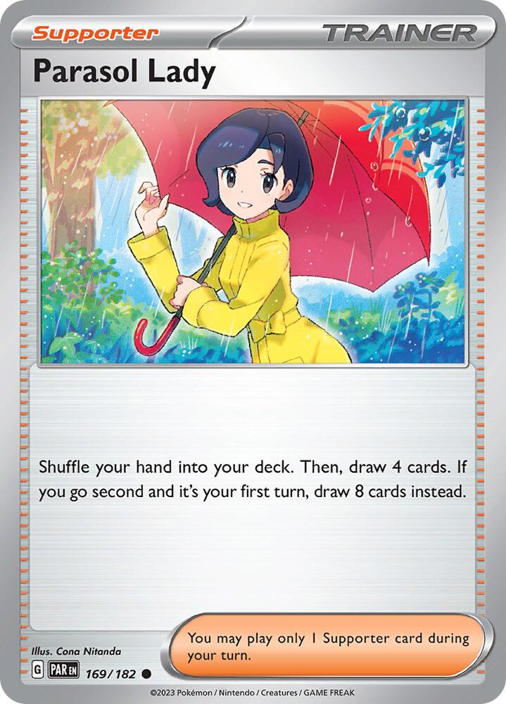 Parasol Lady - 169/182 Common SV04: Paradox Rift