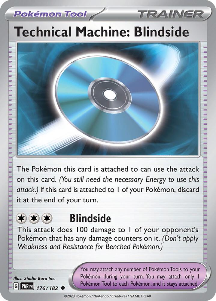 Technical Machine: Blindside - 176/182 Uncommon SV04: Paradox Rift