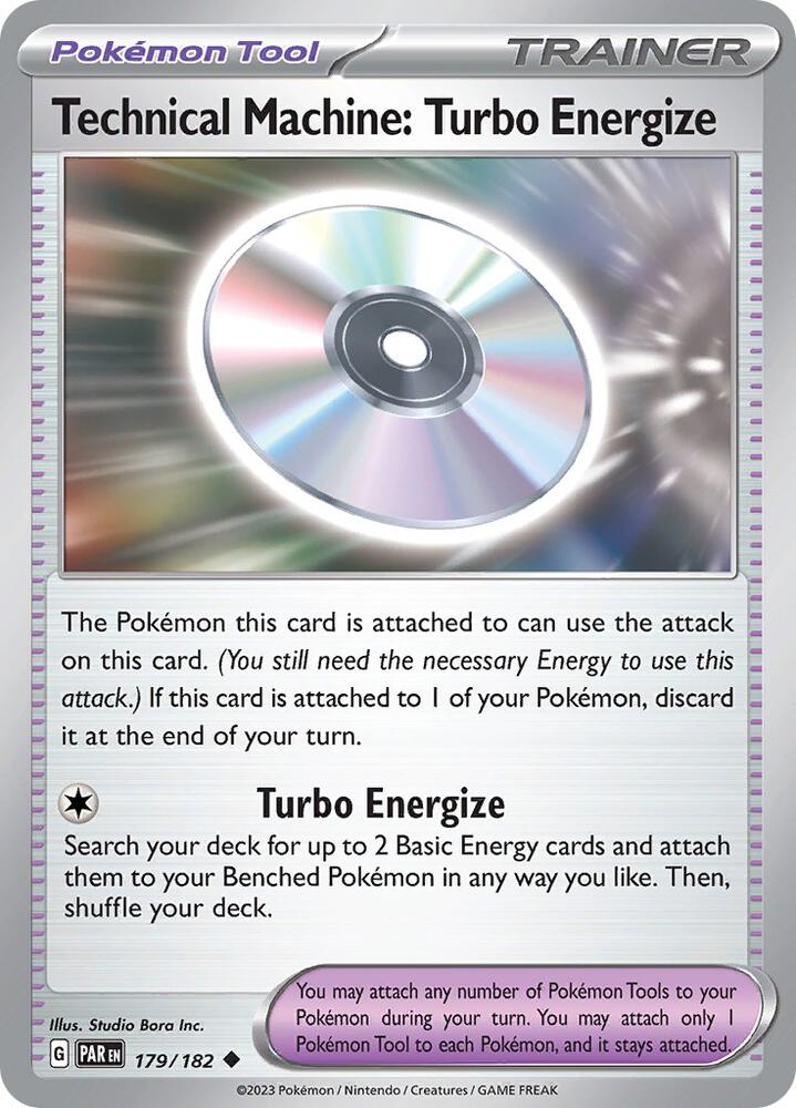 Technical Machine: Turbo Energize - 179/182 Uncommon SV04: Paradox Rift