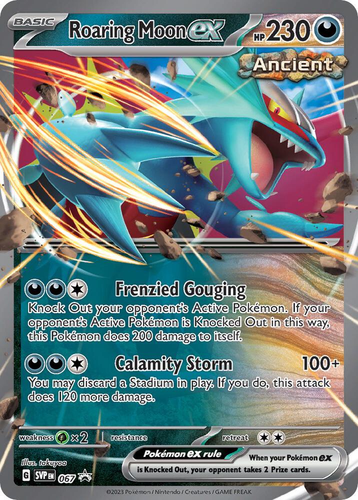 Roaring Moon ex - 067 - 067 Promo SV: Scarlet & Violet Promo Cards