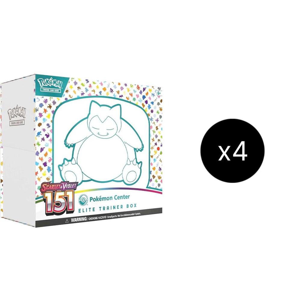 151 Pokemon Center Elite Trainer Box (Exclusive) Case - SV: Scarlet & Violet 151