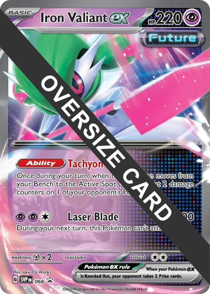 Iron Valiant ex - 068 068 Promo Jumbo Cards Pokémon card