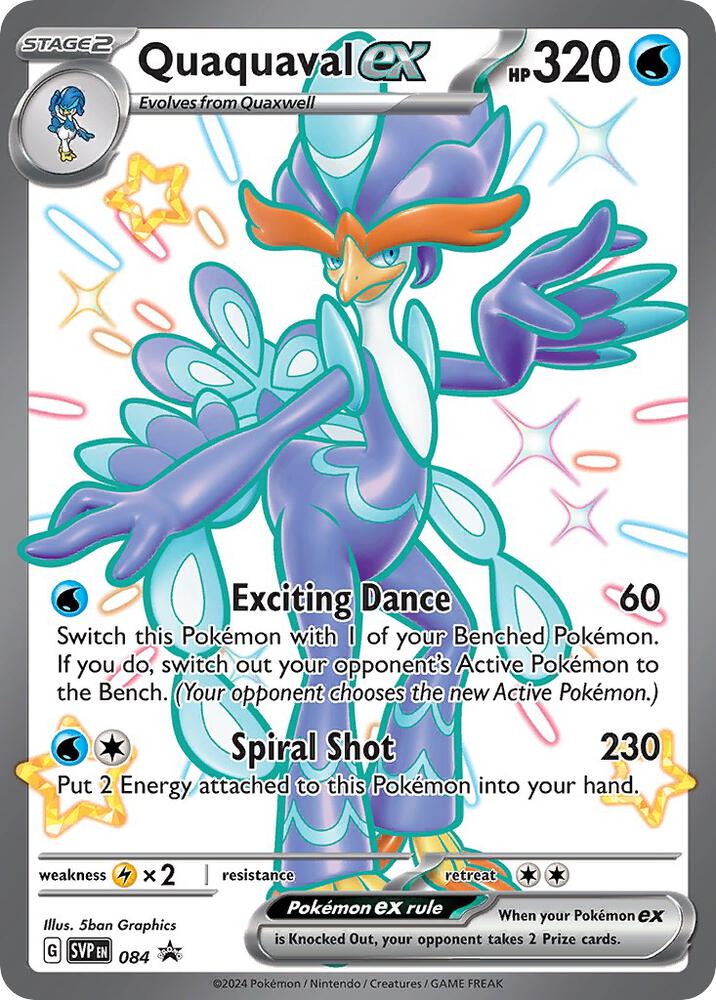 Quaquaval ex - 084 - 084 Promo SV: Scarlet & Violet Promo Cards