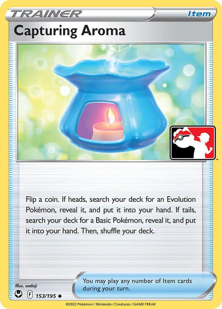 Capturing Aroma - 153/195 153/195 Uncommon Prize Pack Series Cards Pokémon card