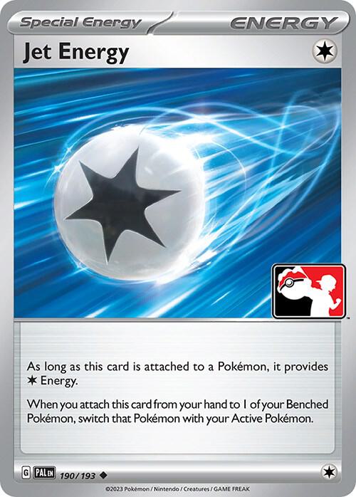 Jet Energy - 190/193 190/193 Uncommon Prize Pack Series Cards Pokémon card
