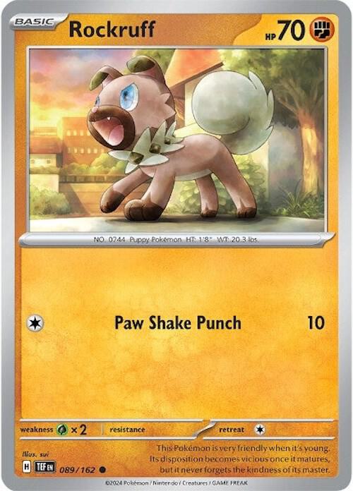 Rockruff - 089/162 Common SV05: Temporal Forces