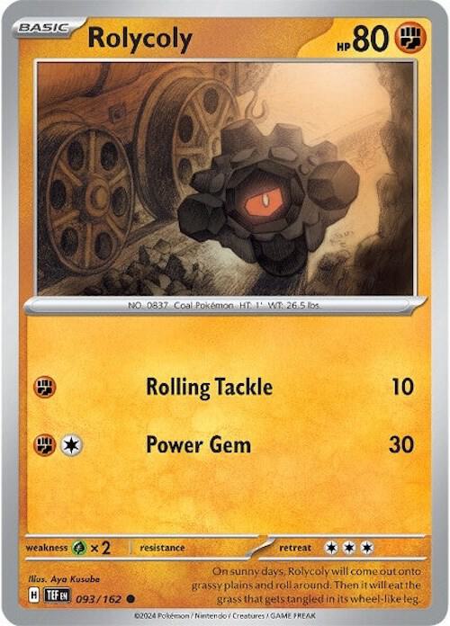 Rolycoly - 093/162 Common SV05: Temporal Forces