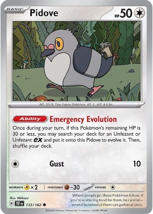 Pidove - 133/162 Common SV05: Temporal Forces