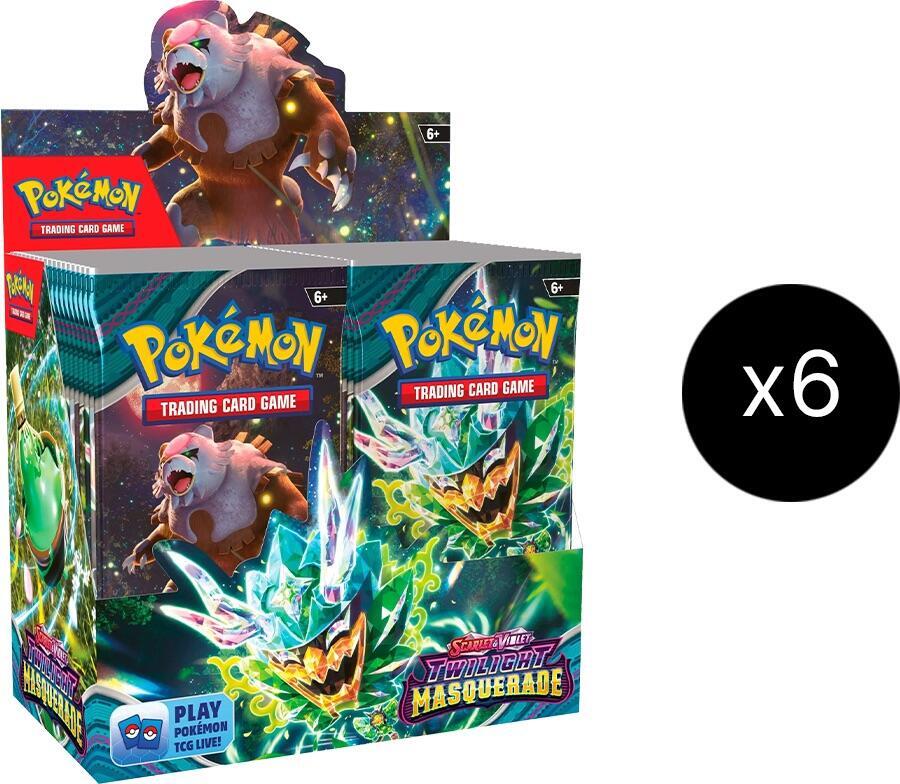 Twilight Masquerade Booster Box Case Pokémon card
