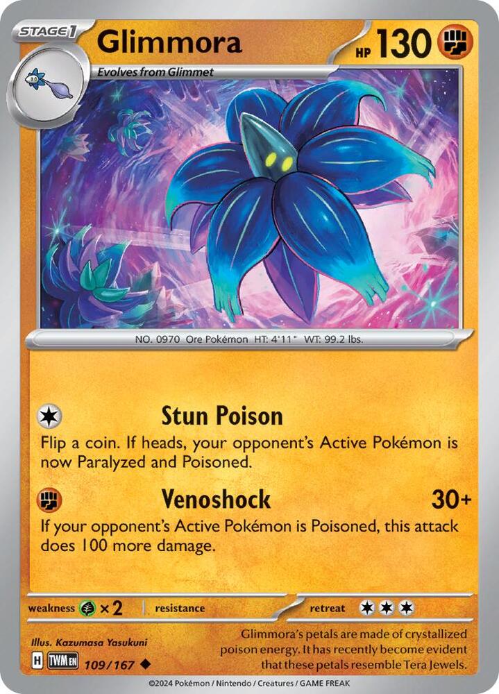 Glimmora - 109/167 Uncommon SV06: Twilight Masquerade
