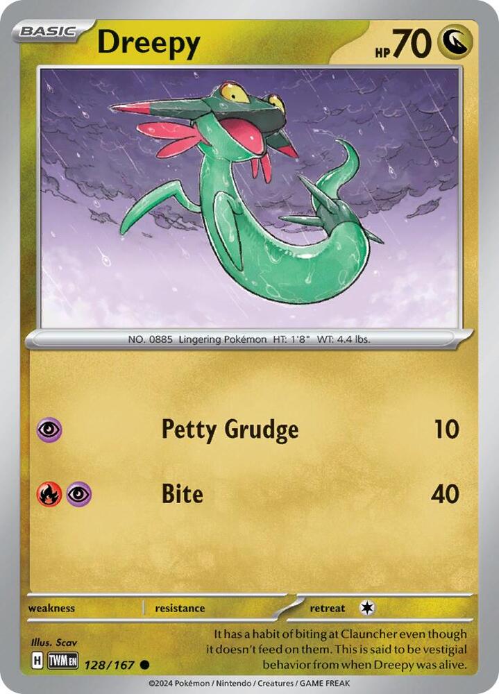 Dreepy - 128/167 Common SV06: Twilight Masquerade