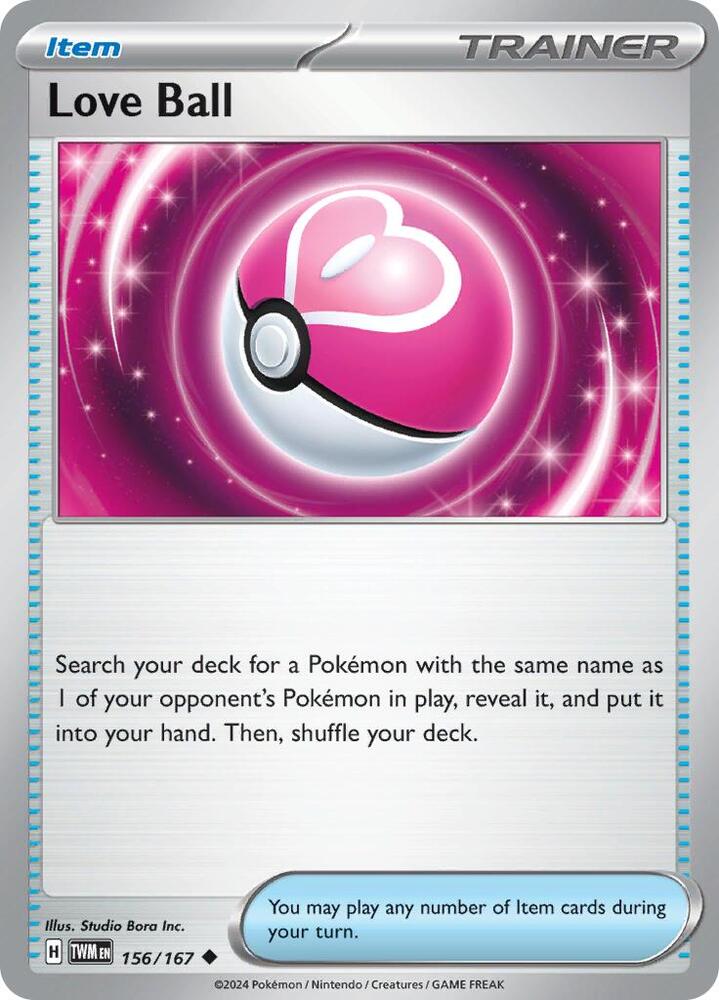 Love Ball - 156/167 Uncommon SV06: Twilight Masquerade
