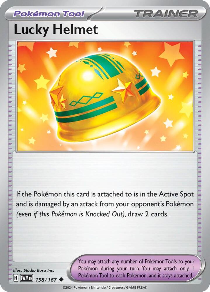 Lucky Helmet - 158/167 Uncommon SV06: Twilight Masquerade