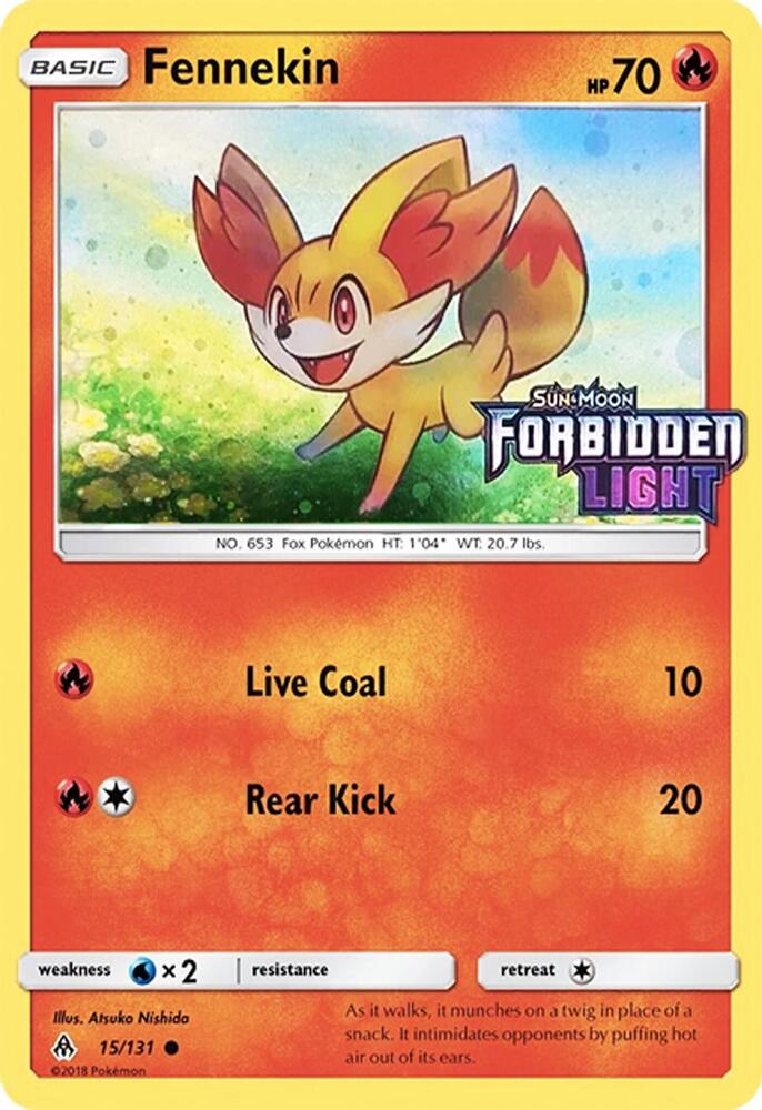 Fennekin - 15/131 (Toys R' Us Promo) 15/131 Promo SM Promos Pokémon card