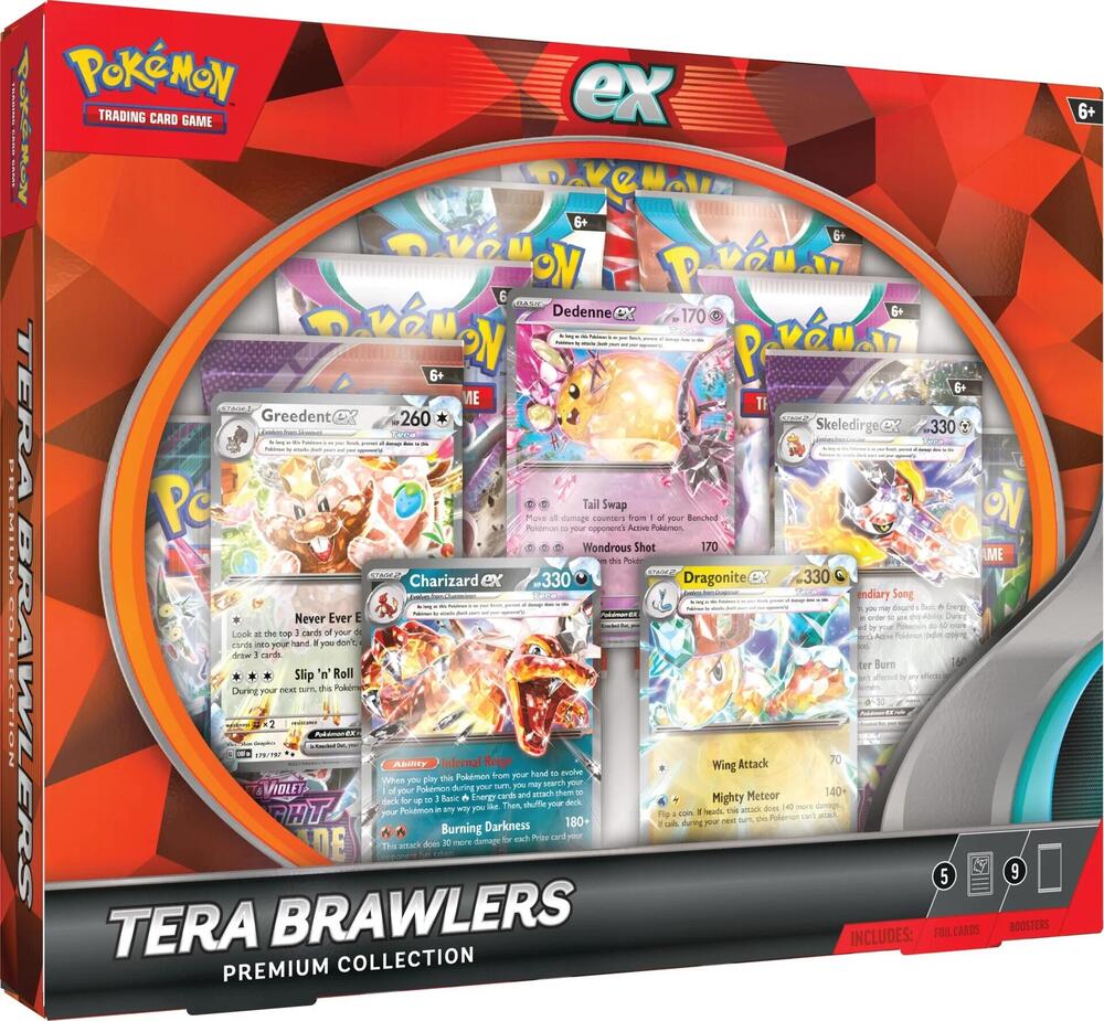 Tera Brawlers Premium Collection Miscellaneous Cards & Products Pokémon card