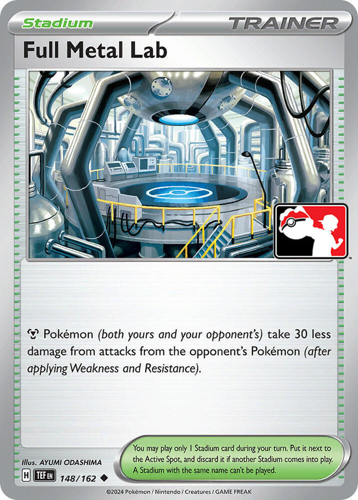 Full Metal Lab - 148/162 Uncommon Prize Pack Series Cards