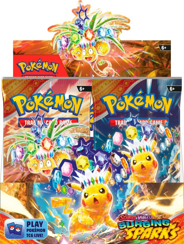 Surging Sparks Booster Box Pokémon card