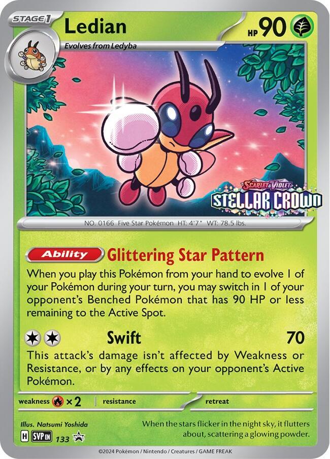 Ledian - 133 - 133 Promo SV: Scarlet & Violet Promo Cards
