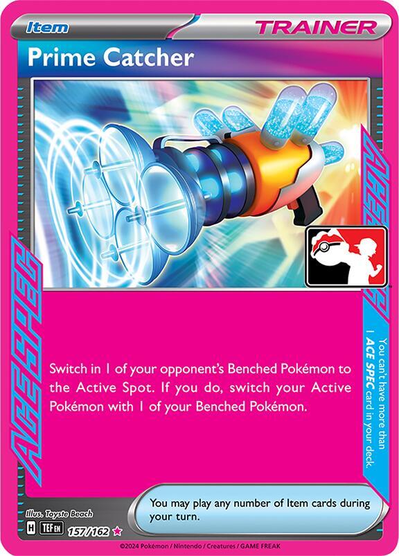 Prime Catcher - 157/162 157/162 ACE SPEC Rare Prize Pack Series Cards Pokémon card